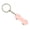 Pink, variant on Mini Skateboard Keychain Heavy Duty Zinc Alloy Portable Colorful Skateboard Metal Key Ring Holder Bag Backpack Hanging Decoration Pendant