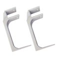thumbnail image 4 of 2 soportes de montaje en pared para toldo retráctil, fáciles de instalar y universales. Blanco, 4 of 9
