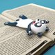 thumbnail image 3 of Marcapáginas de animales bonitos de dibujos animados en estéreo 3D para estudiantes y niños, gran regalo (panda) Vhermosa WLJ-2242, 3 of 4