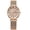 Rose Gold, variant on Luxury Women Bracelet Quartz Watches For Women Casual Waterproof Luminous Mesh Stainless Steel Ladies Wristwatches High Quality