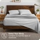 thumbnail image 3 of Juego de fundas de almohada Bare Home Premium 1800 cierre tipo sobre estándar gris nube 2 unidades, 3 of 6