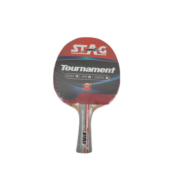 STAG Beginner ITTF Approved Rubber Tournament Table Tennis Racket