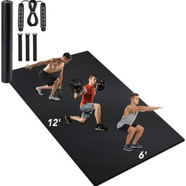 Extra Large Exercise Mat for Home Workout 96 x 54 inch Workout Mats for Home Gym Flooring Thick Ultra Durable Cardio Mat Ideal for All Intense Fitness Shoe Friendly Eco Friendly Walmart