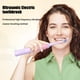 thumbnail image 4 of Cepillo de dientes eléctrico silencioso con temporizador inteligente y resistencia al agua IPX7 | Cepillo de dientes portátil y recargable para adultos con 2 cabezales de repuesto | 38&nbsp;000, 4 of 7