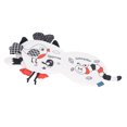 thumbnail image 1 of Crinkle Paper Book Interactive Animal Baby Toy, Lightweight and Portable for Early Education and Sensory Stimulation, 1 of 8