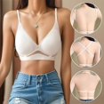 thumbnail image 4 of Women's Wireless Bra With Seamless Smooth Comfort Wirefree T Shirt Bra, 4 of 7