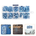 thumbnail image 1 of RENACLIPY 100Pcs Grease Zerk Assortment Kit with Hexagon Head for Easy Tool Operation in Workshop Use, 1 of 6