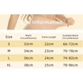 thumbnail image 2 of yunLCZ Women's Cotton Underwear High Waist Women's Half Cover Hip Seamless Thin Ice Silk Quick Drying Sexy And Comfortable Briefs Women's Bottoming Butt Lifting Pants, 2 of 2