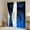 Black Blue, variant on Erosebridal Teen Video Game Curtains for Living Room,Blue Greeen 30%-50% Blackout Curtains Set of 2 (38x45),Gamepads Gamer Curtains and Drapes (38x45),Gradient Bedroom Decoration