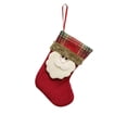 thumbnail image 1 of Calcetín de Navidad Yuarrent Chimenea Árbol Ventana Colgante de pared Decoración Hogar Temática Año Nuevo, 1 of 6