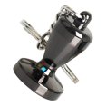 thumbnail image 1 of Coffee Tamper Keyring Key Chain Ring Coffee Accessories Design Gift Barista Tool Tamper L, 1 of 8