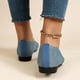 thumbnail image 5 of Amzcrzy Zapatos de mujer,Zapatos de mujer,Zapatillas de mujer, Zapatos planos de punta redonda de color liso para mujer, cómodos, transpirables y suaves, informales. Sandalias Mujer Zapatillas De Cas, 5 of 6