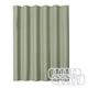 thumbnail image 2 of Cortina de ducha resistente, texturizada de poliéster, 256GSM, 71x71, con 12 ganchos, verde, 2 of 9