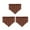Coffee-795, variant on Yhsdtq,Solid Color Triangular Curtains, Short Length Window Treatments, Through Rod Design, Minimalist Style, For Living Rooms, Energy-Efficient Blinds, Sheer Fabric, Modern Decor, Home Improvement