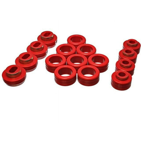 Body Mount Set - Compatible with 1983 - 1991, 1994 - 2001 Chevy S10 1984 1985 1986 1987 1988 1989 1990 1995 1996 1997 1998 1999 2000