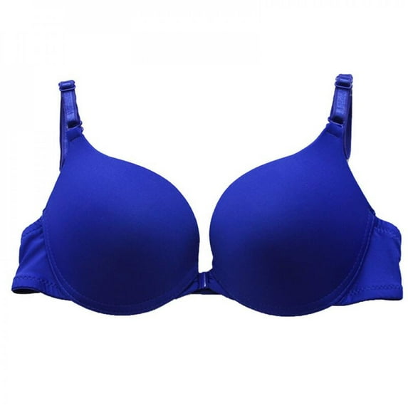 Promotion!Wire Free Bra Contour Bra Front Closure Bra One Piece Padded Seamless Bralette Lingerie Underwear Push Up Bras