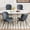 Dark Gray, variant on MOONMISS Upholstered Dining Chairs Set of 4,Modern Kitchen Side Chairs with Backrest and Metal Legs,Dark Gray