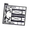 thumbnail image 3 of LeeQinersw 1/64 Scale Diorama Garage Scene Accessories Collectible Creative for Display Two deck, 3 of 7