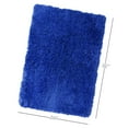 thumbnail image 2 of Nestl Super Soft Shaggy Bath Rug, Absorbent Bathroom Rug, 20" x 32", Royal Blue, 2 of 6