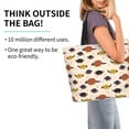 thumbnail image 2 of Rocae Cute Armadillo1 for Big Capacity Shoulder Bag with Pockets,Tote Bag for Women Handbag, 2 of 8