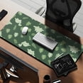 thumbnail image 2 of Long Mouse Pads for Desk,DarkGreen Cartoon Dinosaurs Leaves Desk Mats on Top Of Desks, Desk Mouse Pad Extra Large with 3mm Non-Slip Base and Stitched Edge for Gaming,Work,Home 35.4"x15.7", 2 of 5