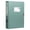 1.4" Green A, variant on VKLU 1.4" Slim Portable Document Case, Aesthetic Morandi Purple Foldable File Box, Transparent Archival Organizer with Handle for Home Office & Important Papers, Blue A