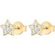 thumbnail image 4 of 14K Gold Plated Sterling Silver Celestial Lightning Bolt, Moon and Star Earrings | Dainty Earrings for Women, 4 of 4