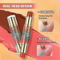 thumbnail image 3 of Multiuse Glow Stick for Cheeks, Eyes & Lips, Ultra-Creamy Formula with Radiant Finish, Double Contour Highlighter Stick, 3 of 5