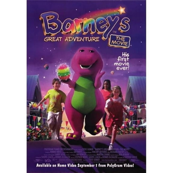 Posterazzi Barneys Great Adventure Movie Poster - 11 x 17 in.