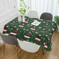 thumbnail image 2 of Yayeee Tablecloths 54" x 54" Rectangle Wrinkle Resistant Party Table Cover, Christmas Hats, 2 of 8