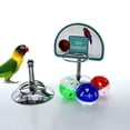 thumbnail image 3 of Juguetes para loros Yuyangstore 2 unids/set de anillos apibles interactivo de baloncesto Cockatiel C, 3 of 8