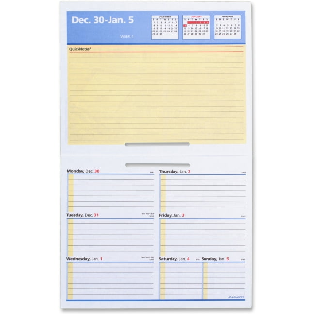 at-a-glance-flip-a-week-desk-calendar-refill-weekly-1-year