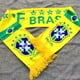 thumbnail image 3 of World Cup Brazil national team fan scarf European Cup club fans cheer and support velvet scarf, 3 of 4
