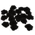 thumbnail image 4 of facefd 20 Pieces Silk Rose Flower Head Bud DIY Craft Wedding Decor Black, 4 of 5