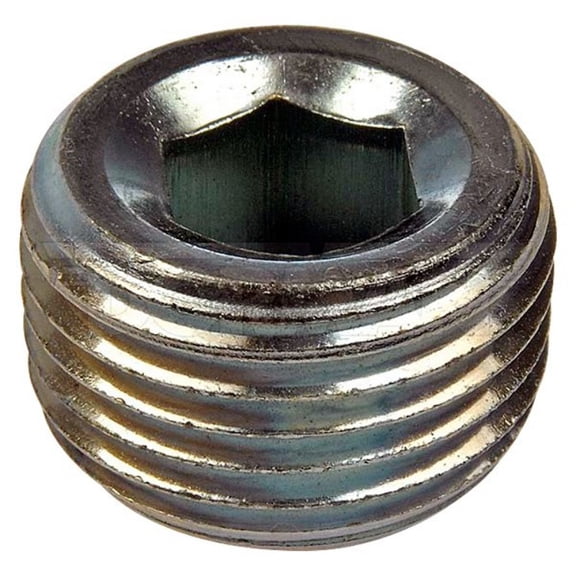 KarParts360 For Nissan Stanza 1990 1991 1992 Engine Cylinder Head Plug | Steel | 0.83 Inches Open End Diameter | 0.41 Inches Closed End Diameter | 3/8, 1/2, 5/8, 3/4, 1 Inches Hex Size