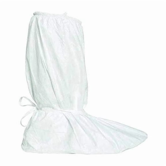 Disposable Boot Covers, Tyvek(R) IsoClean(R), White, Slip Resistant Sole: Yes ,L