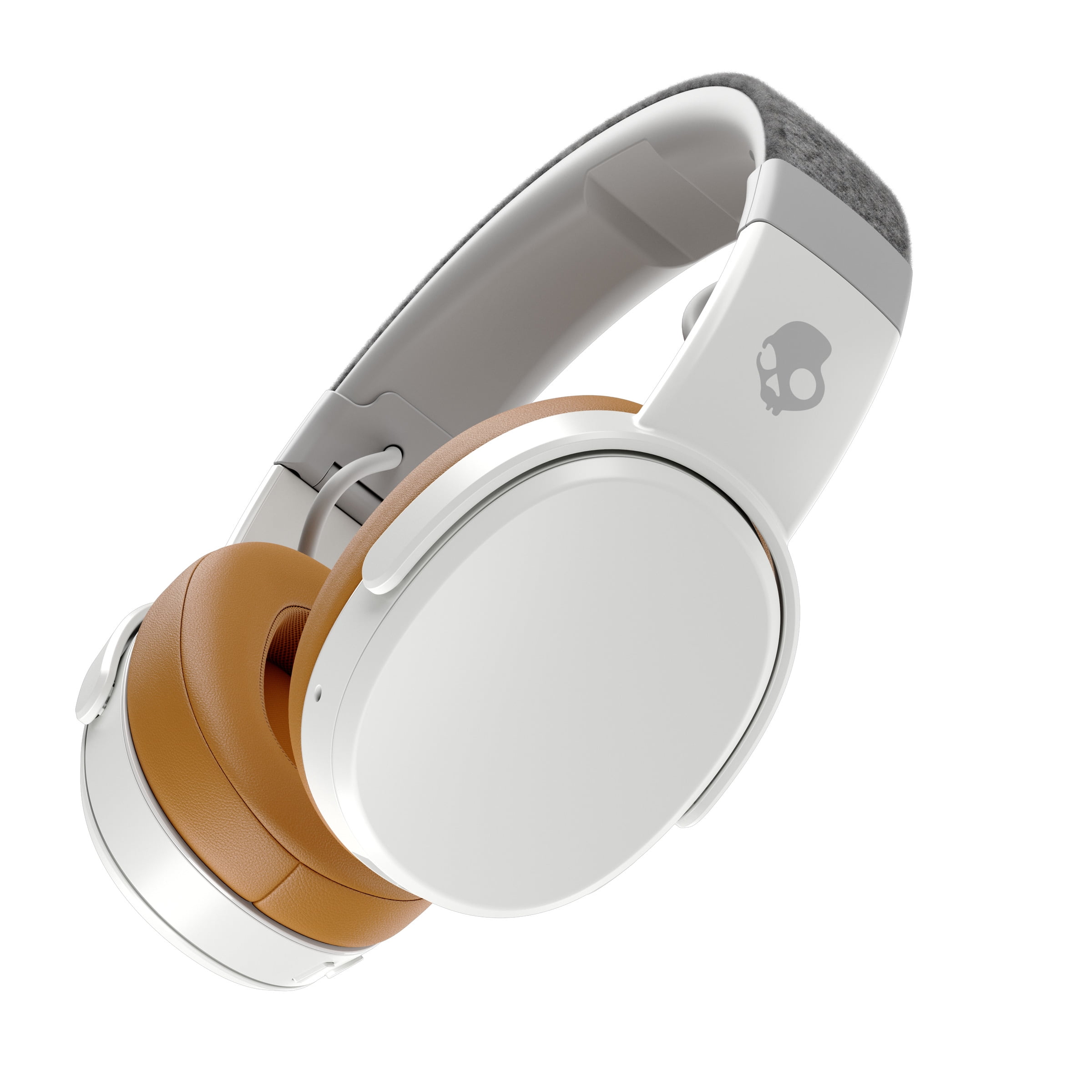 Skullcandy Crusher Bluetooth Over-Ear Headphones, Gray & Tan, S6CRW-K590