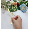 thumbnail image 4 of 10 piezas de acr&iacute;lico para tartas religiosas, paloma y cruz, parte superior de esp&iacute;ritu santo, decoraci&oacute;n de confirmaci&oacute;n (espejo dorado), 4 of 9