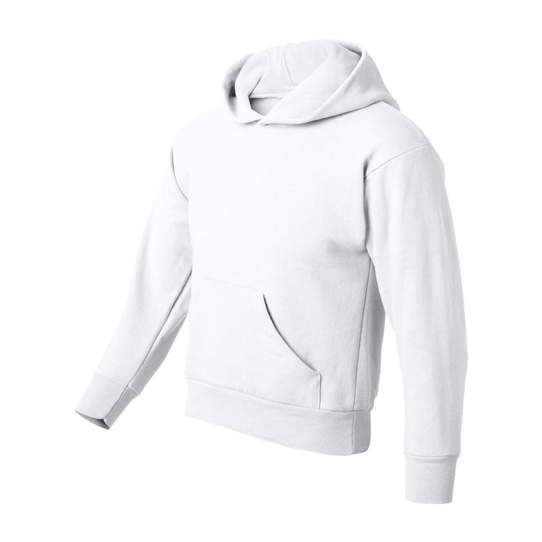 Hanes EcoSmart Youth Hooded Sweatshirt photo 2