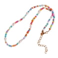 thumbnail image 1 of Bangcool Collier de Perles Bohème Mignon Fausse Perle Collier Ras-du-Cou Collier d'Été pour la Plage, 1 of 6