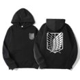 thumbnail image 2 of Attack On Titan Men's Hoodie Anime Hoodies Men Women Streetwear Pullover Harajuku Hoodies Sweatshirt Clothes, 2 of 4
