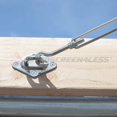 thumbnail image 5 of Sun Shade Sail Hardware Kit - 6 Inches - Super Heavy Duty - for Square and Rectangle Sun Shade Sail B, 5 of 5