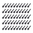 thumbnail image 1 of Tornillos de máquina de cabeza plana Phillips de acero al carbono M3 x 25 mm Unique Bargains con arandelas de resorte y arandelas planas 50 piezas, 1 of 2