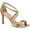 Gold Metallic, variant on Thalia Sodi Womens Darria Rhinestone Strappy Dress Sandals