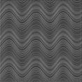 thumbnail image 1 of Ahgly Company Machine Washable Indoor Square Transitional Charcoal Black Area Rugs, 4' Square, 1 of 7