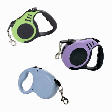 Durable Nylon Automatic Retractable Pet Leash - Walking Lead for Small & Medium Dogs