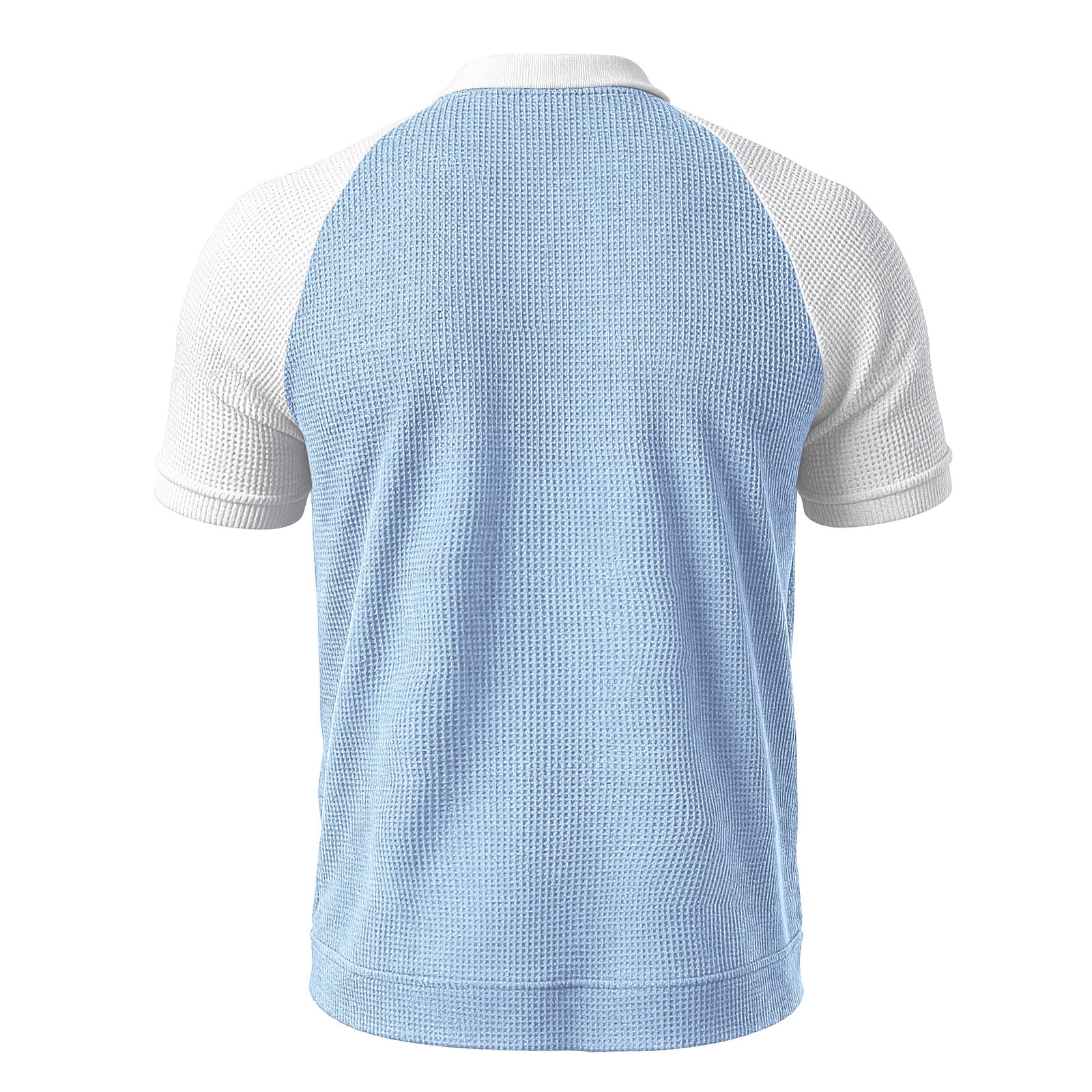 Mens Henley Shirts Raglan Short Sleeve Baseball Tees Casual Slim Fit T-Shirts Color Block Workout Top