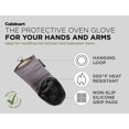 Cuisinart Silicone Oven Mitts, 2 Pack Heat Resistant To 500 Degrees
