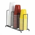 thumbnail image 3 of DISPENSE-RITE WR-3 Three Section Countertop Wire Form Cup and Lid Organizer, Fits 8 oz. to 44 oz. Cups and Lids, Black Wire, 3 of 6