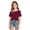 Brown, variant on Girls Short Sleeve Off-the-Shoulder T-Shirt, Kids Solid Color Casual Top, Breathable Knit Asymmetric Neckline Tee for Everyday Wear(Brown,8-9 Years)